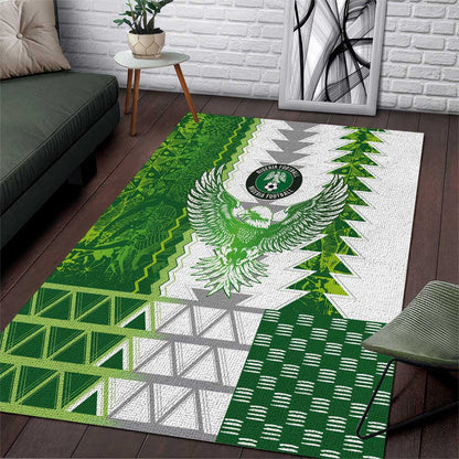 Nigeria National Football Area Rug Naija Super Eagles - African Pride