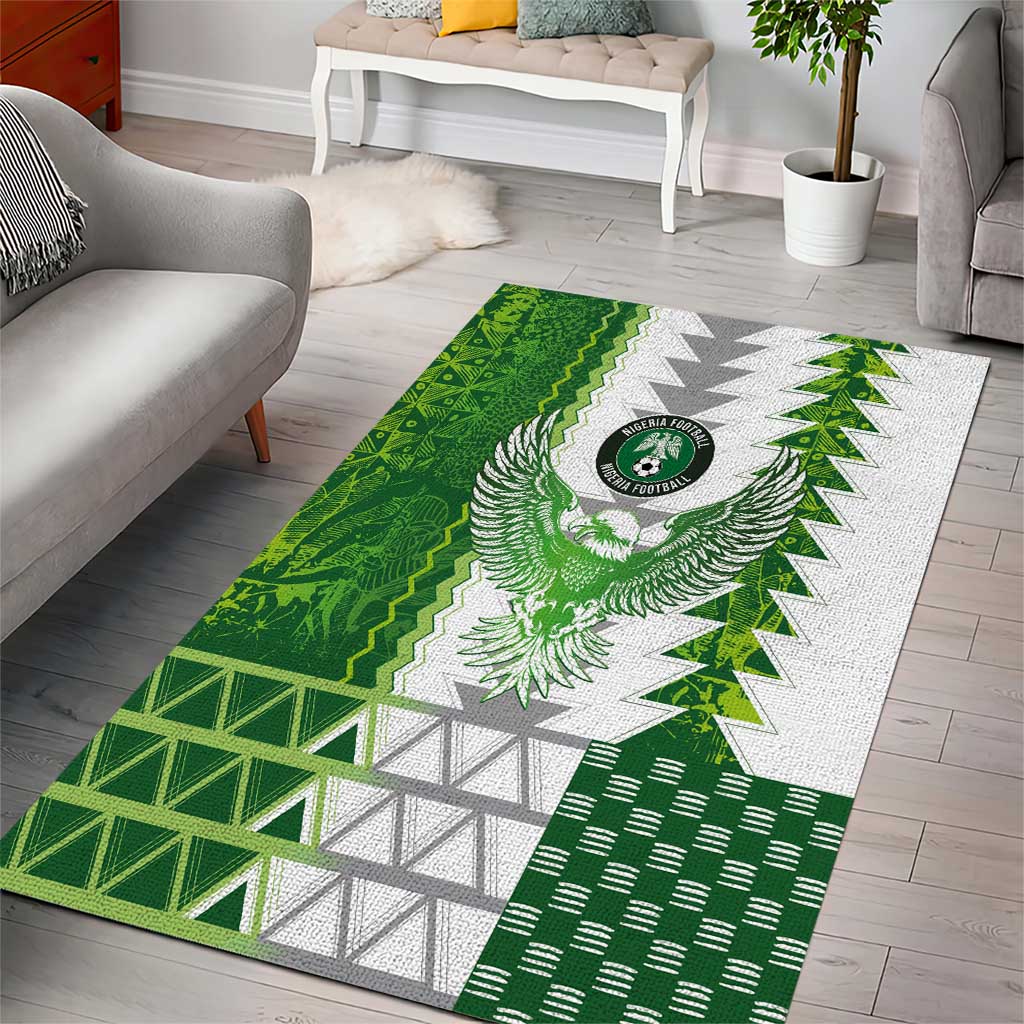 Nigeria National Football Area Rug Naija Super Eagles - African Pride