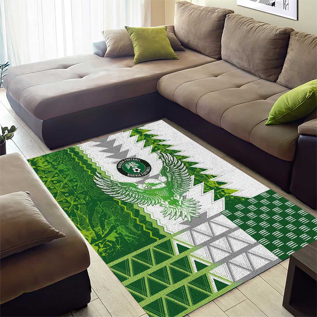 Nigeria National Football Area Rug Naija Super Eagles - African Pride