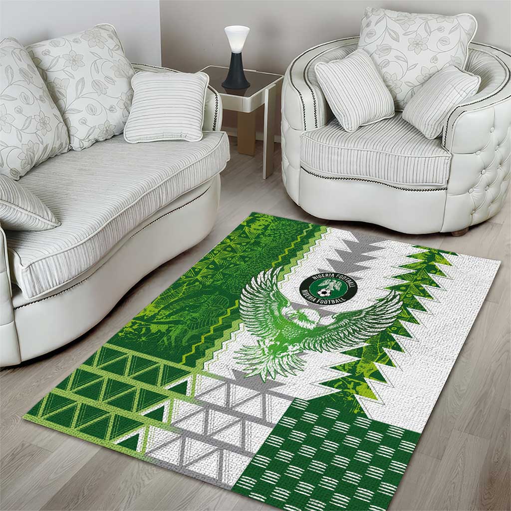 Nigeria National Football Area Rug Naija Super Eagles - African Pride