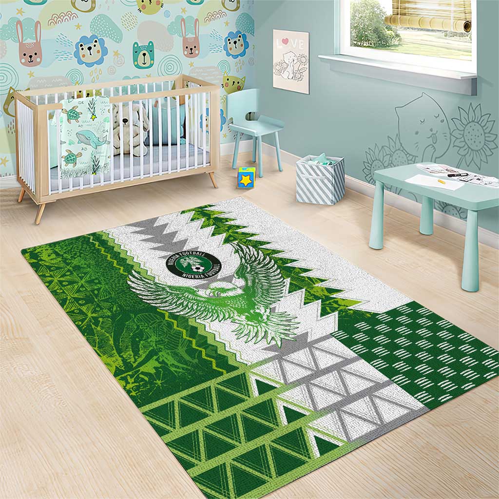 Nigeria National Football Area Rug Naija Super Eagles - African Pride