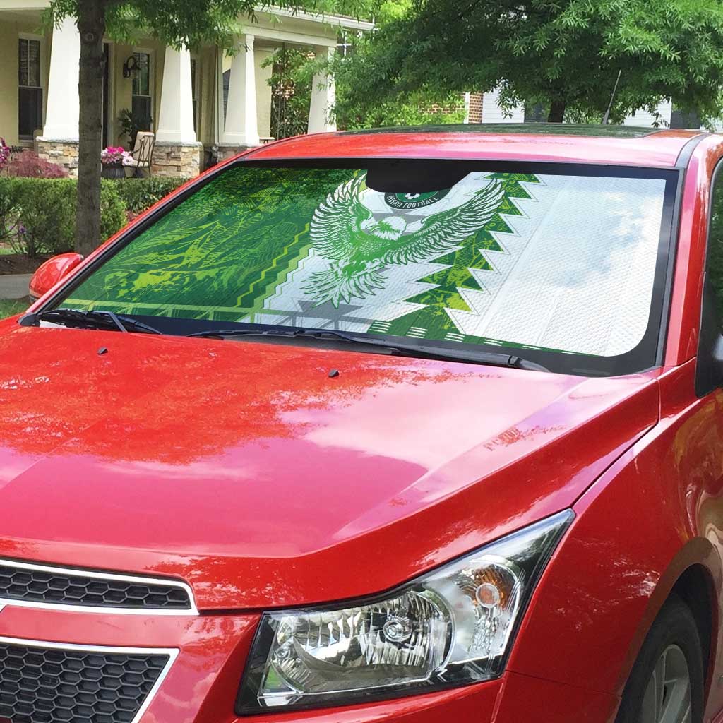 Nigeria National Football Auto Sun Shade Naija Super Eagles - African Pride