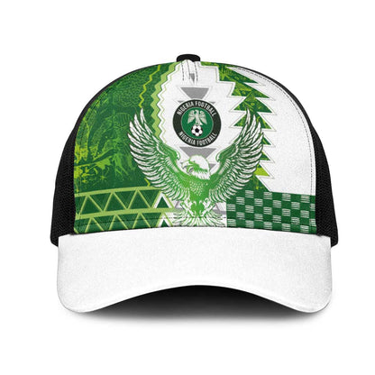 Nigeria National Football Baseball Net Cap Naija Super Eagles - African Pride