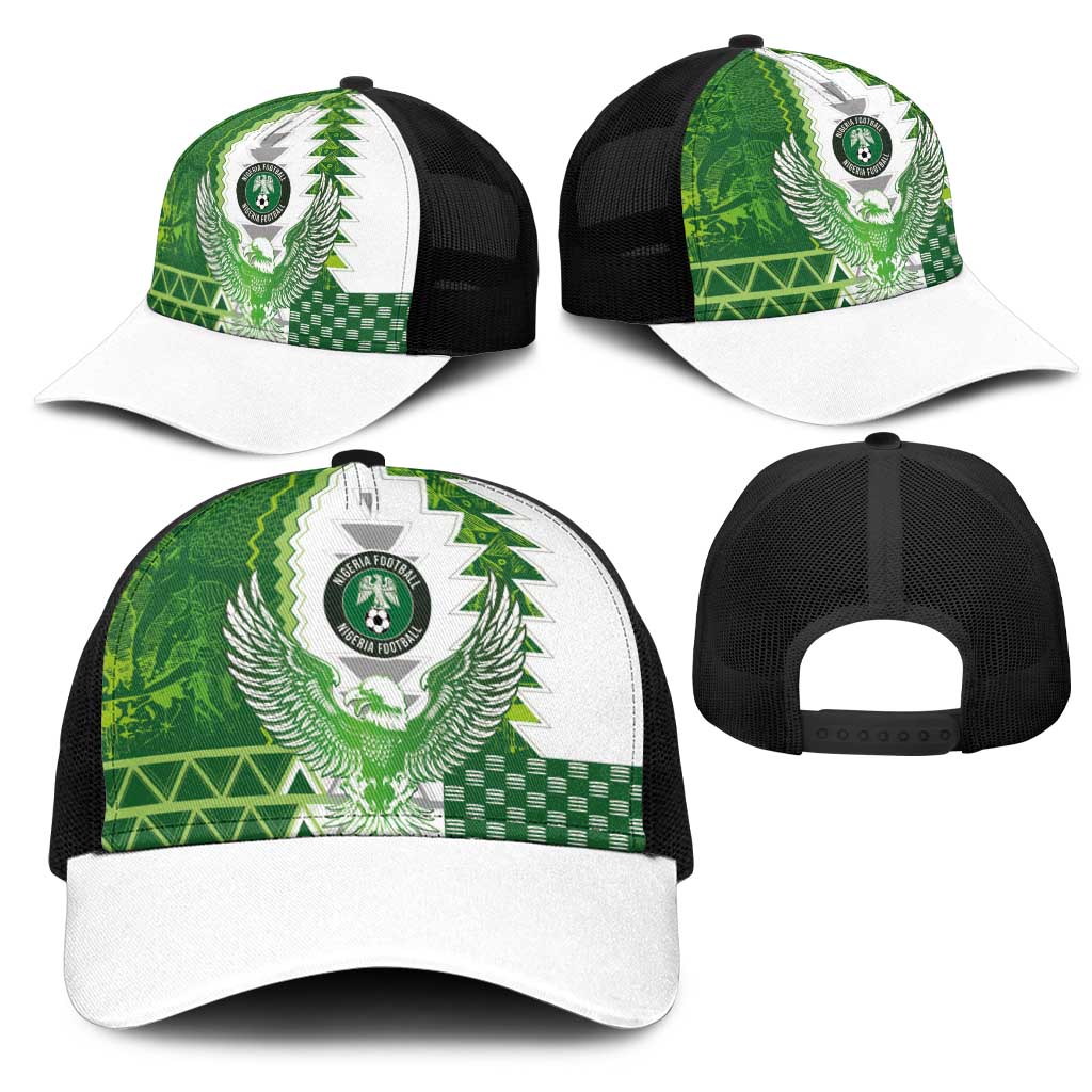 Nigeria National Football Baseball Net Cap Naija Super Eagles - African Pride