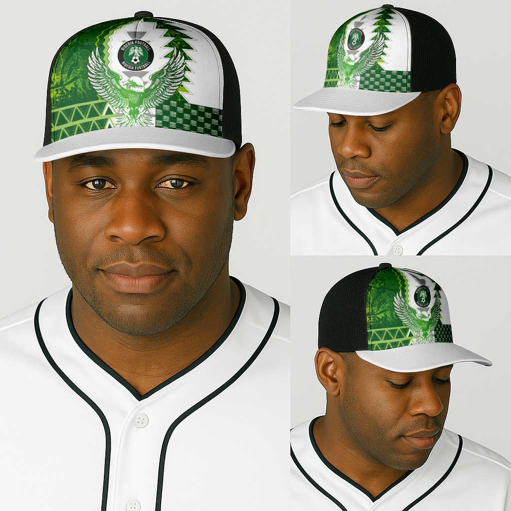 Nigeria National Football Baseball Net Cap Naija Super Eagles - African Pride