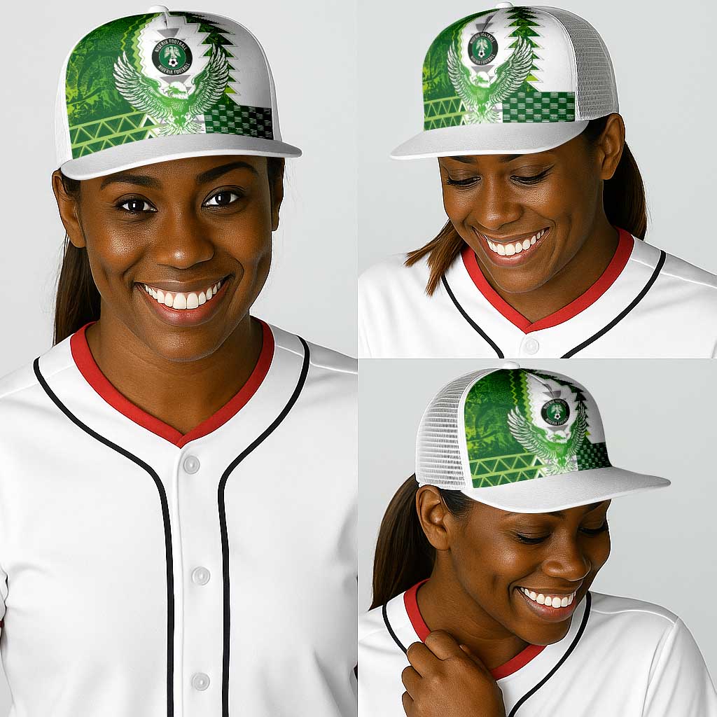 Nigeria National Football Baseball Net Cap Naija Super Eagles - African Pride
