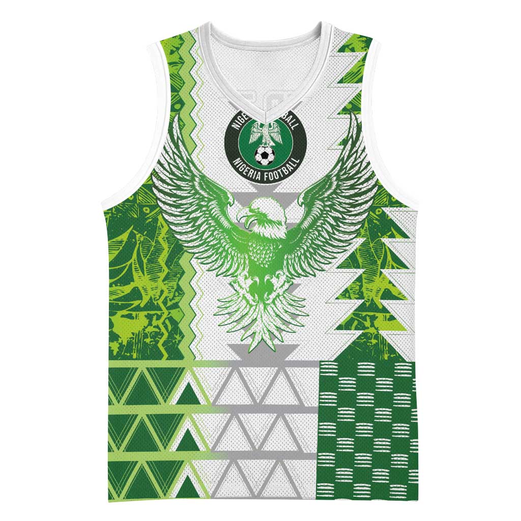 Custom Nigeria National Football Basketball Jersey Naija Super Eagles - African Pride