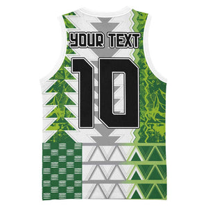 Custom Nigeria National Football Basketball Jersey Naija Super Eagles - African Pride