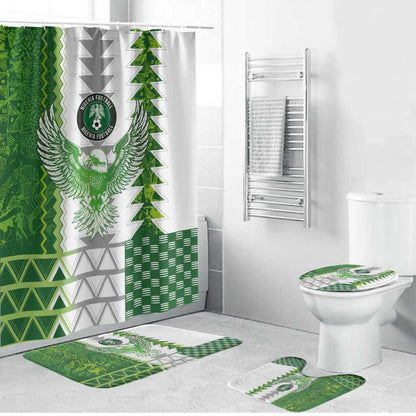 Nigeria National Football Bathroom Set Naija Super Eagles LT03