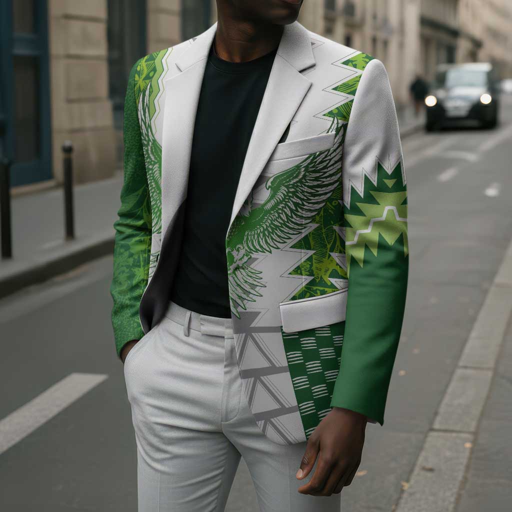 Custom Nigeria National Football Blazer Naija Super Eagles - African Pride