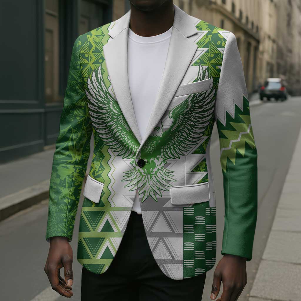 Custom Nigeria National Football Blazer Naija Super Eagles - African Pride