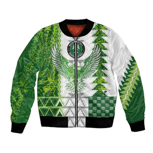 Custom Nigeria National Football Bomber Jacket Naija Super Eagles - African Pride