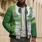 Custom Nigeria National Football Bomber Puffer Jacket Naija Super Eagles - African Pride