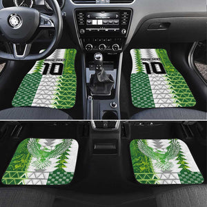 Custom Nigeria National Football Car Mats Naija Super Eagles - African Pride