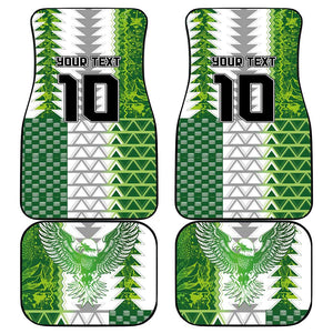 Custom Nigeria National Football Car Mats Naija Super Eagles - African Pride