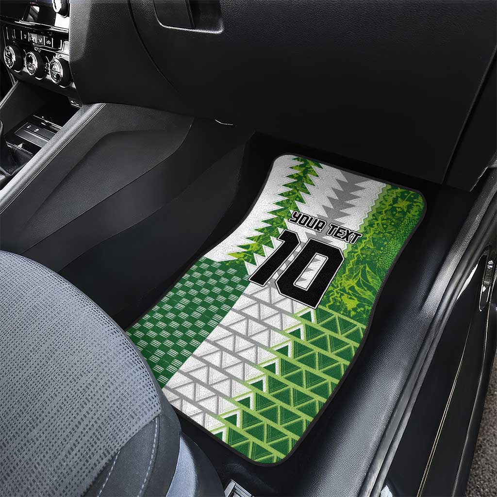 Custom Nigeria National Football Car Mats Naija Super Eagles - African Pride