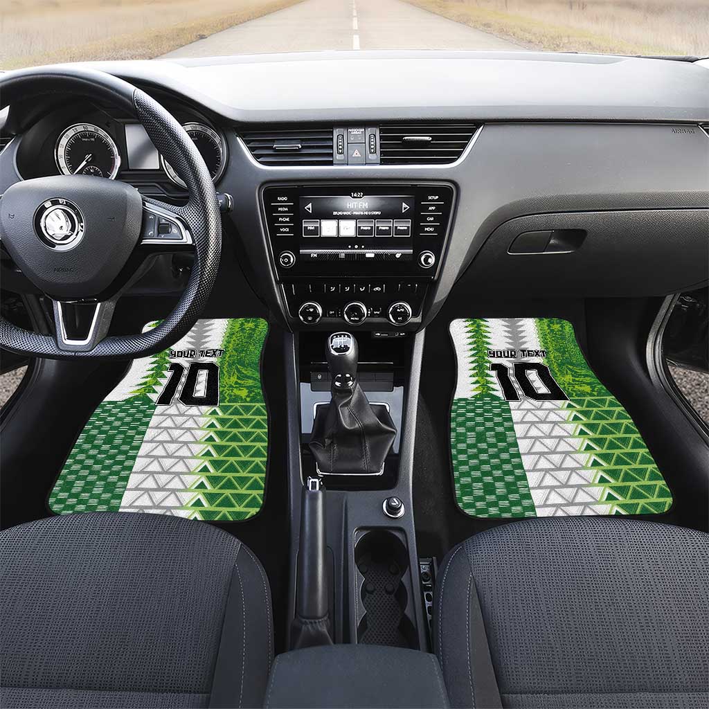 Custom Nigeria National Football Car Mats Naija Super Eagles - African Pride