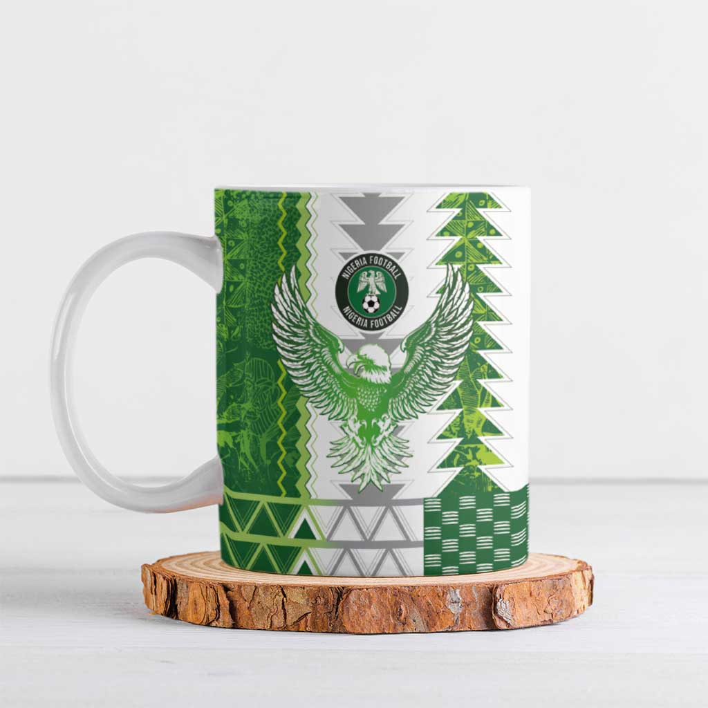 Custom Nigeria National Football Ceramic Mug Naija Super Eagles - African Pride
