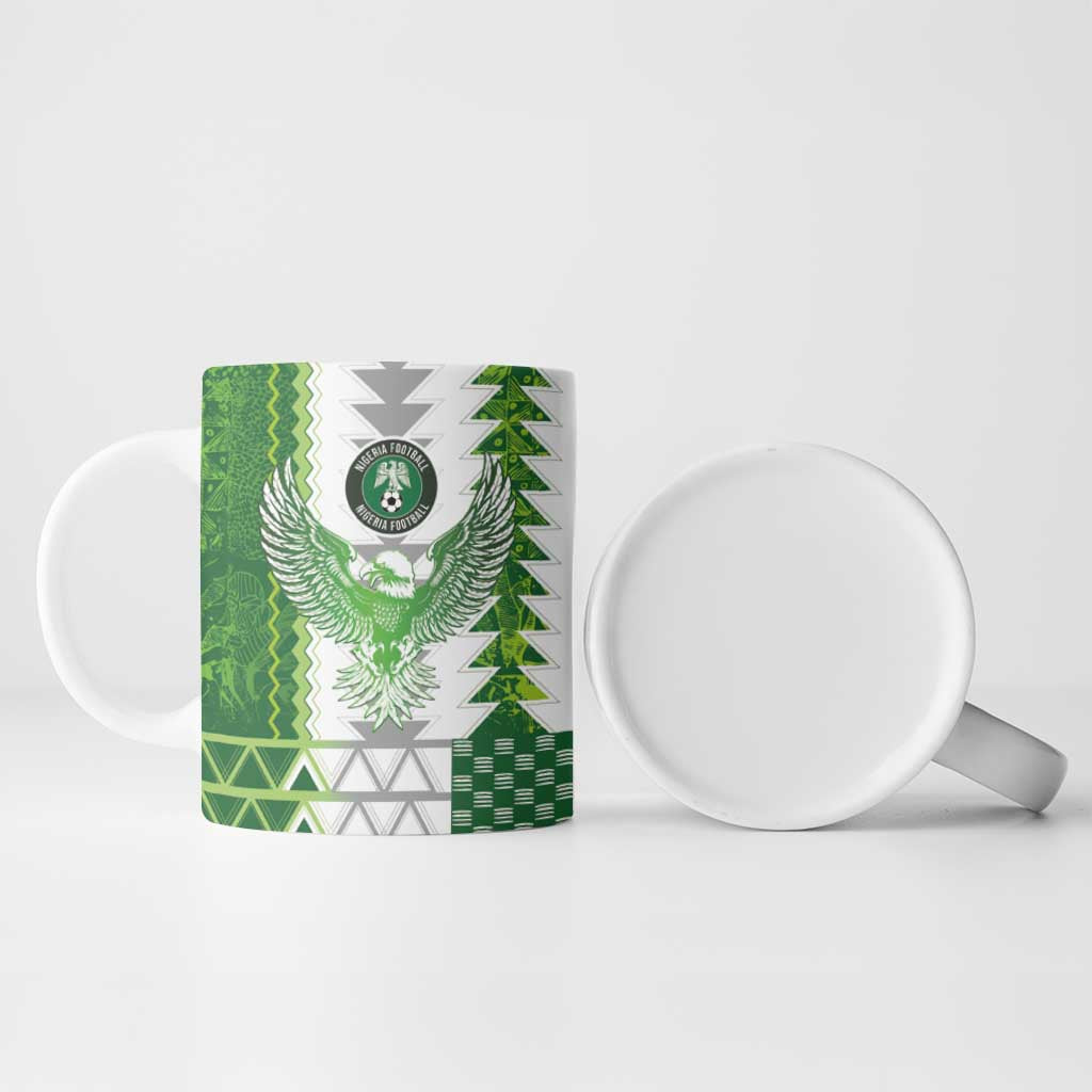 Custom Nigeria National Football Ceramic Mug Naija Super Eagles - African Pride