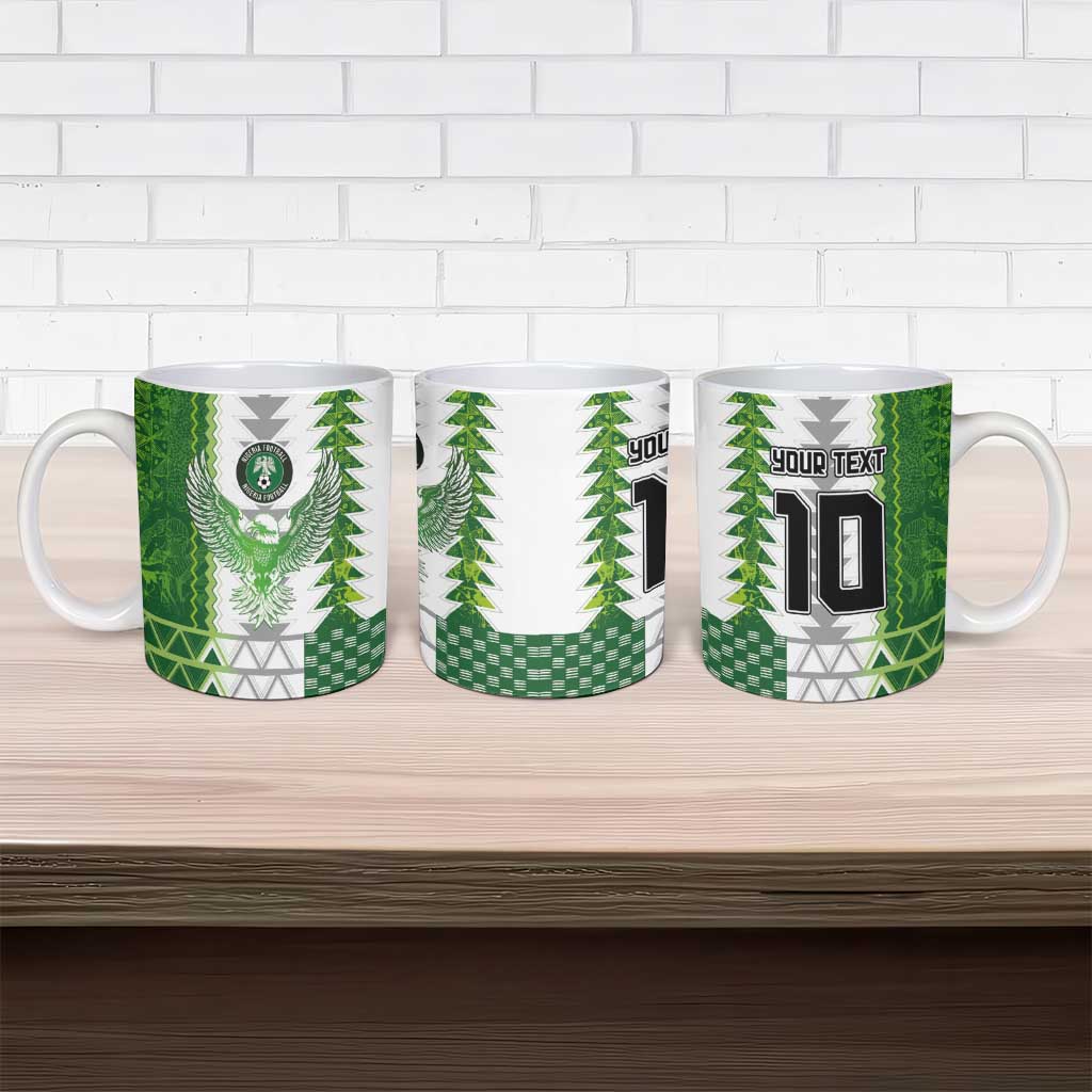 Custom Nigeria National Football Ceramic Mug Naija Super Eagles - African Pride