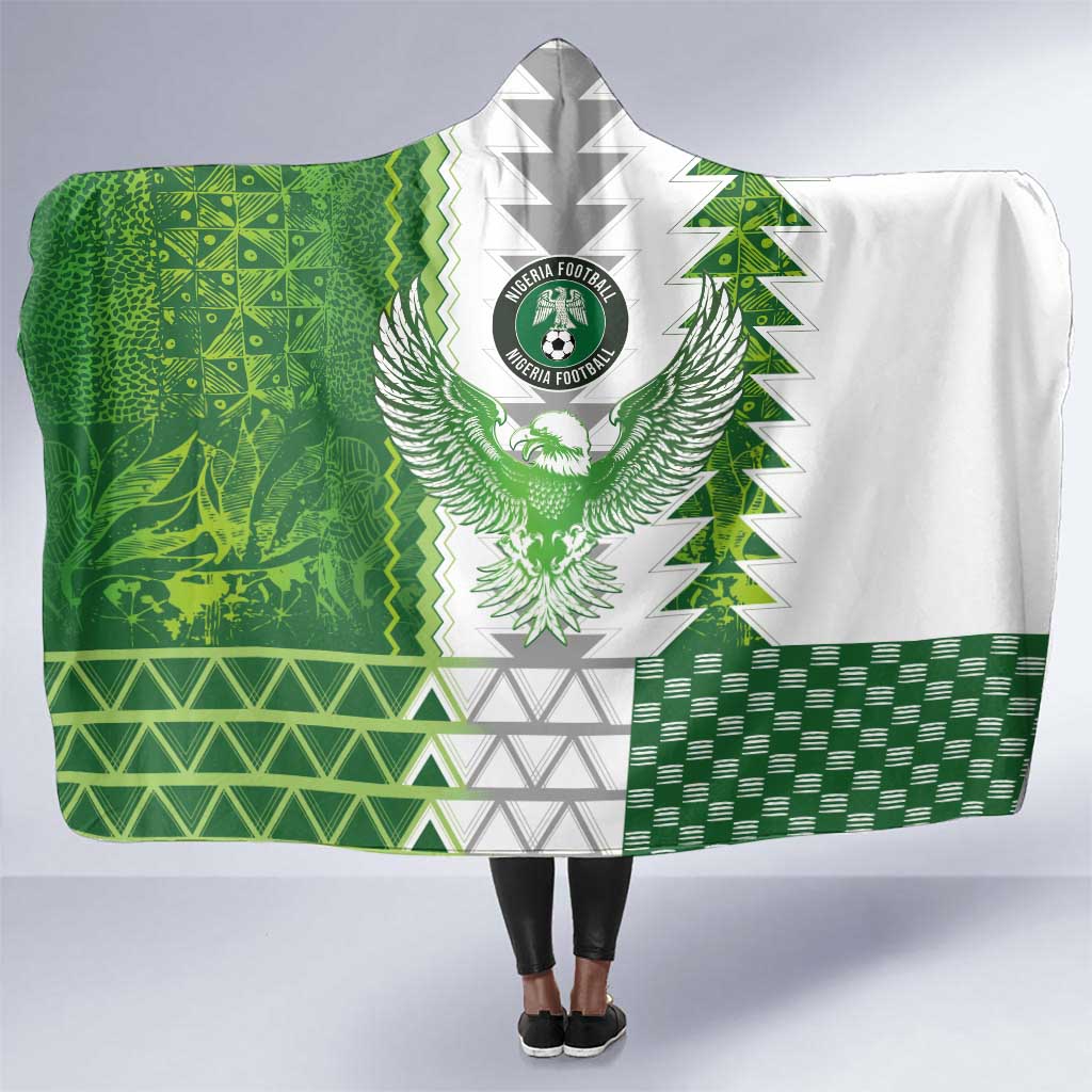 Nigeria National Football Hooded Blanket Naija Super Eagles - African Pride