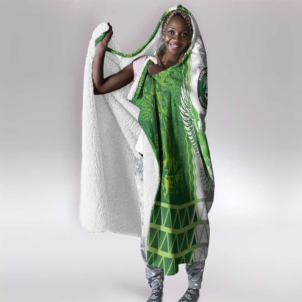 Nigeria National Football Hooded Blanket Naija Super Eagles - African Pride