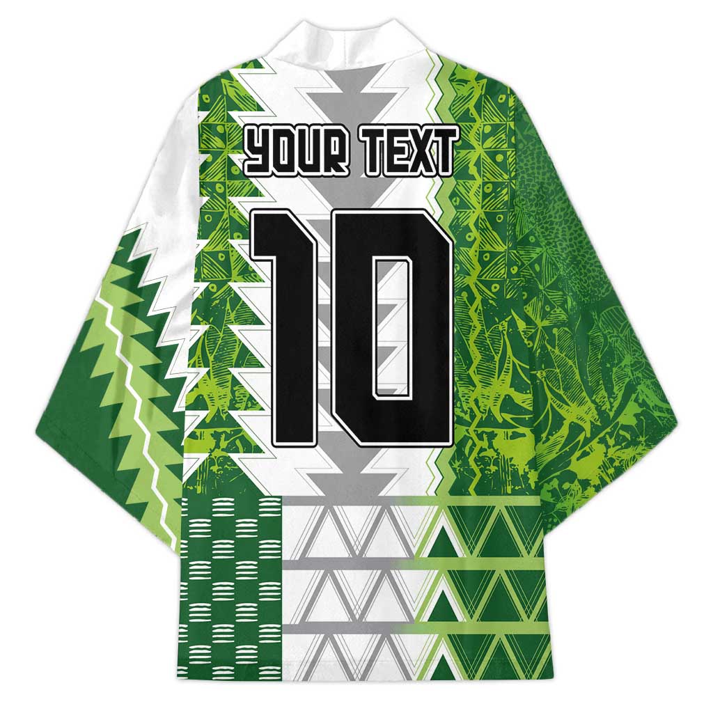 Custom Nigeria National Football Kimono Naija Super Eagles - African Pride