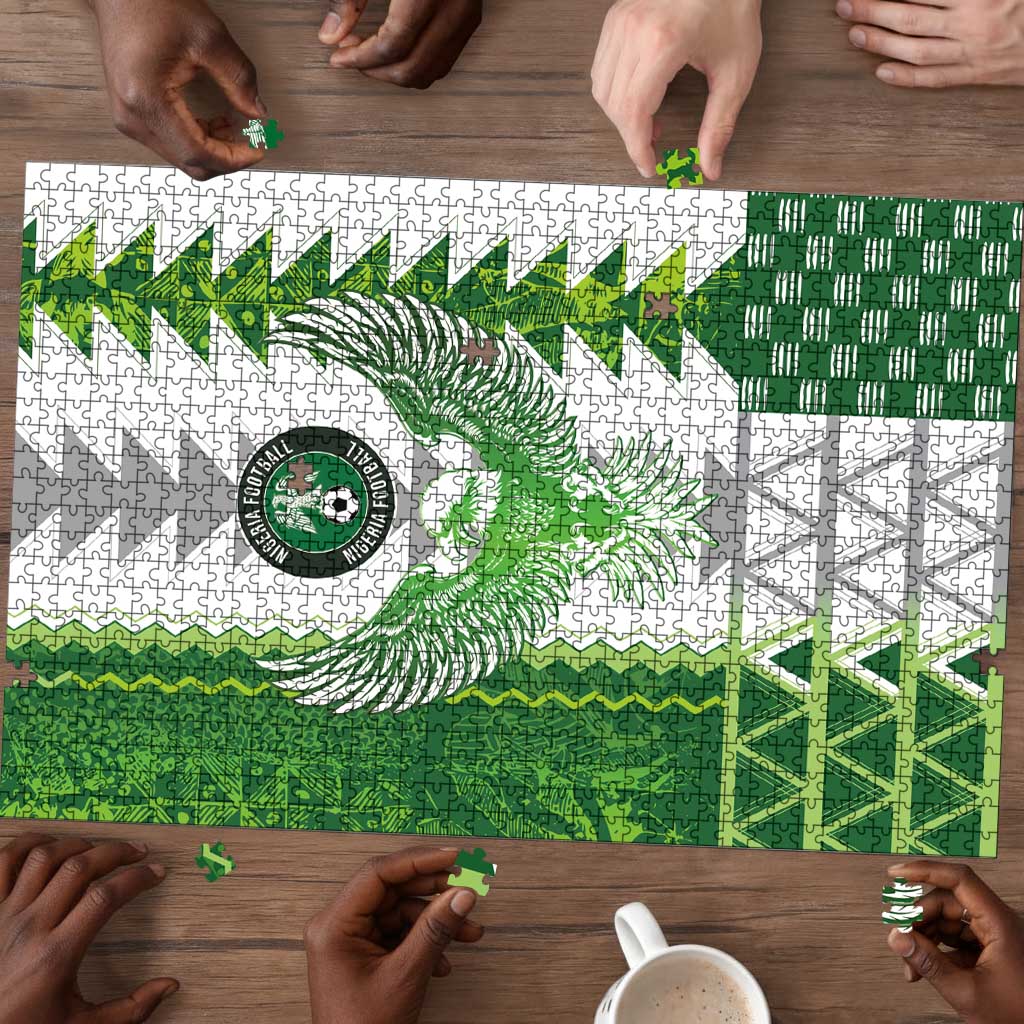 Nigeria National Football Puzzle Naija Super Eagles - African Pride