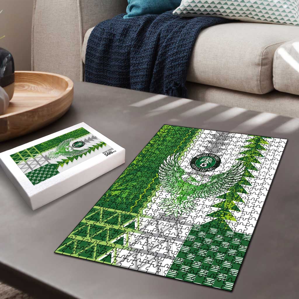 Nigeria National Football Puzzle Naija Super Eagles - African Pride