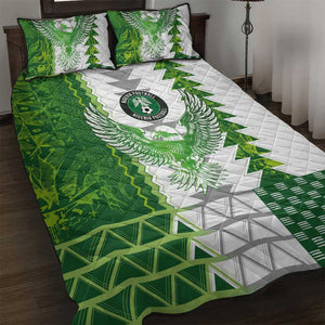 Nigeria National Football Quilt Bed Set Naija Super Eagles - African Pride