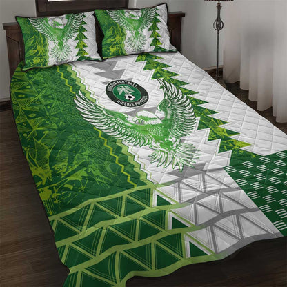 Nigeria National Football Quilt Bed Set Naija Super Eagles - African Pride