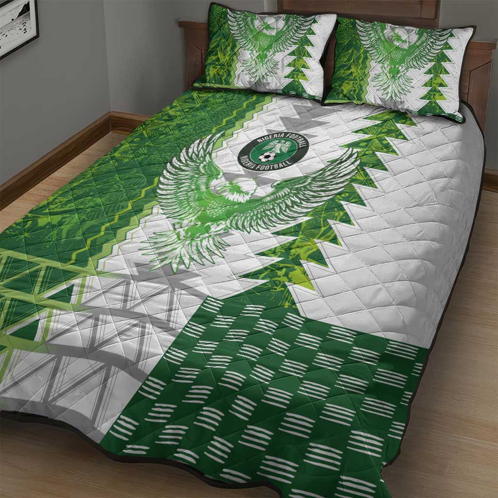 Nigeria National Football Quilt Bed Set Naija Super Eagles - African Pride
