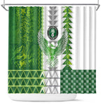 Nigeria National Football Shower Curtain Naija Super Eagles - African Pride
