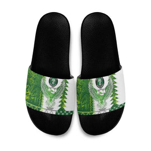 Nigeria National Football Slide Sandals Naija Super Eagles - African Pride