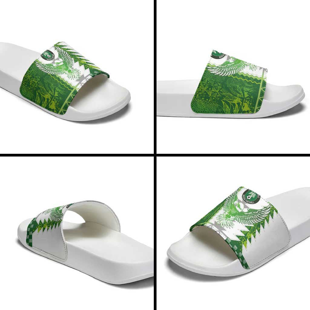 Nigeria National Football Slide Sandals Naija Super Eagles - African Pride