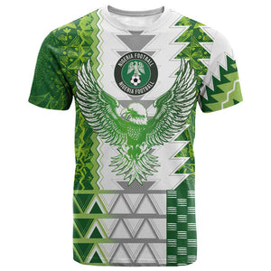 Custom Nigeria National Football T shirt Naija Super Eagles - African Pride