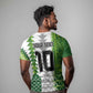 Custom Nigeria National Football T shirt Naija Super Eagles - African Pride