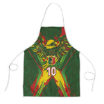Custom Mali National Football Apron Grunge Les Aigles Sporty Style - African Pride