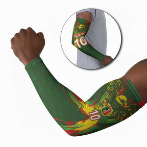 Custom Mali National Football Arm Sleeves Grunge Les Aigles Sporty Style - African Pride