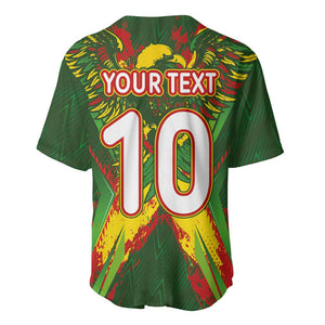 Custom Mali National Football Baseball Jersey Grunge Les Aigles Sporty Style - African Pride