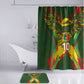 Custom Mali National Football Bathroom Set Grunge Les Aigles Sporty Style LT03
