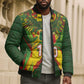 Custom Mali National Football Bomber Puffer Jacket Grunge Les Aigles Sporty Style - African Pride