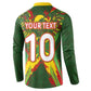 Custom Mali National Football Button Sweatshirt Grunge Les Aigles Sporty Style