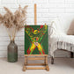 Custom Mali National Football Canvas Wall Art Grunge Les Aigles Sporty Style - African Pride