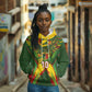 Custom Mali National Football Hoodie Grunge Les Aigles Sporty Style - African Pride