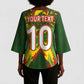 Custom Mali National Football Kimono Sleeve Blouse Grunge Les Aigles Sporty Style - African Pride