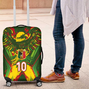Custom Mali National Football Luggage Cover Grunge Les Aigles Sporty Style - African Pride