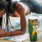 Custom Mali National Football Tumbler With Handle Grunge Les Aigles Sporty Style - African Pride