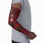 Custom Morocco National Football Arm Sleeves The Atlas Lions Grunge with National Flag - African Pride