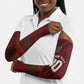 Custom Morocco National Football Arm Sleeves The Atlas Lions Grunge with National Flag - African Pride